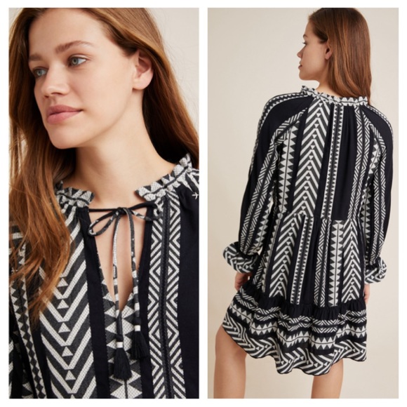 ❌SOLD❌ Anthropologie Maeve Dominique Tunic Dress - Picture 2 of 11